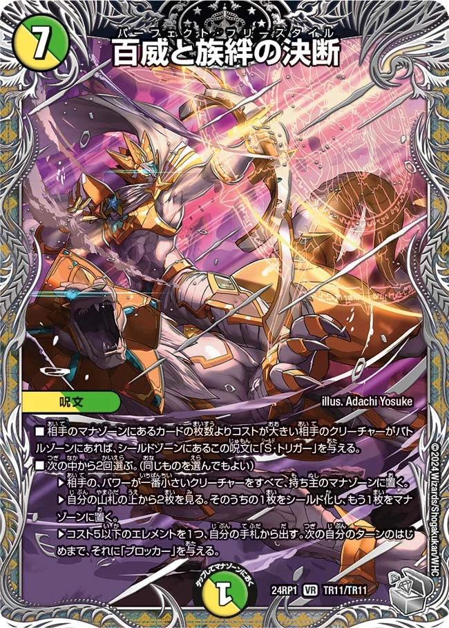 メ*0様 デュエルマスターズ パーフェクトペテンシー 4枚セット