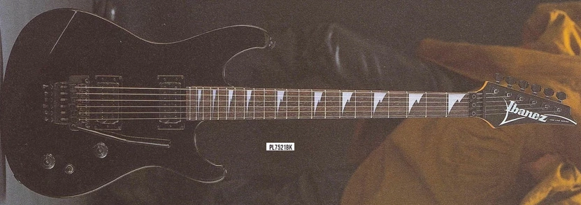Ibanez PL7521 pro line seriesブラック エレキギター Ibanez / PL