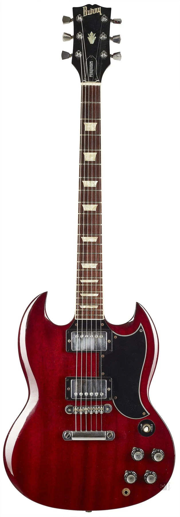 芸能人愛用 Fernandes Burny RSG-70 '80s Vintage MIJ SG Custom '63