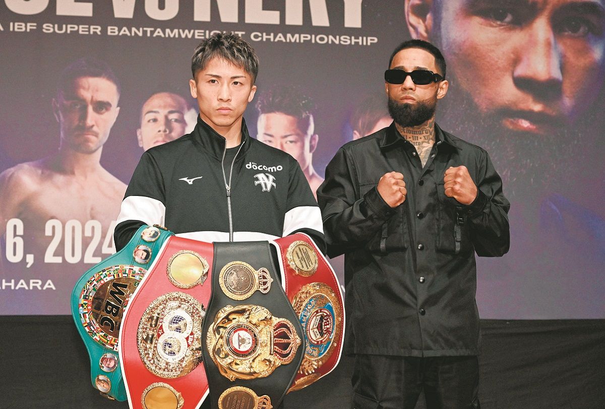 井上尚弥、初の4団体統一王座防衛戦「必ずKOで勝つ」 6日東京ドーム