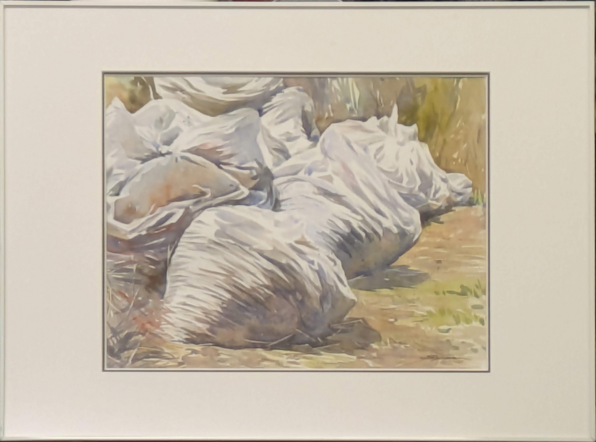 評価額115万円 岩澤誠一「秋保渓谷」 変10号 テンペラ・油彩 平成16