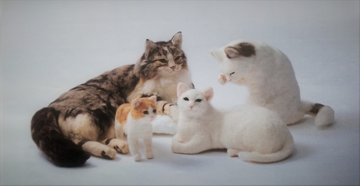 銀粘土と羊毛フェルト atelier silver mau 中島こまち