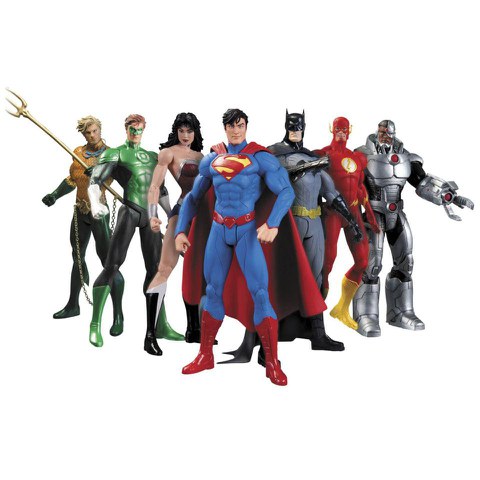 DC Comics New 52 Justice League 7 Pack Action Figure Box Set