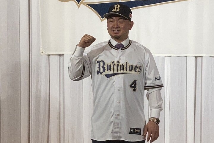 オリックスバファローズ 森友哉 2023 パリーグ優勝記念 ユニフォーム