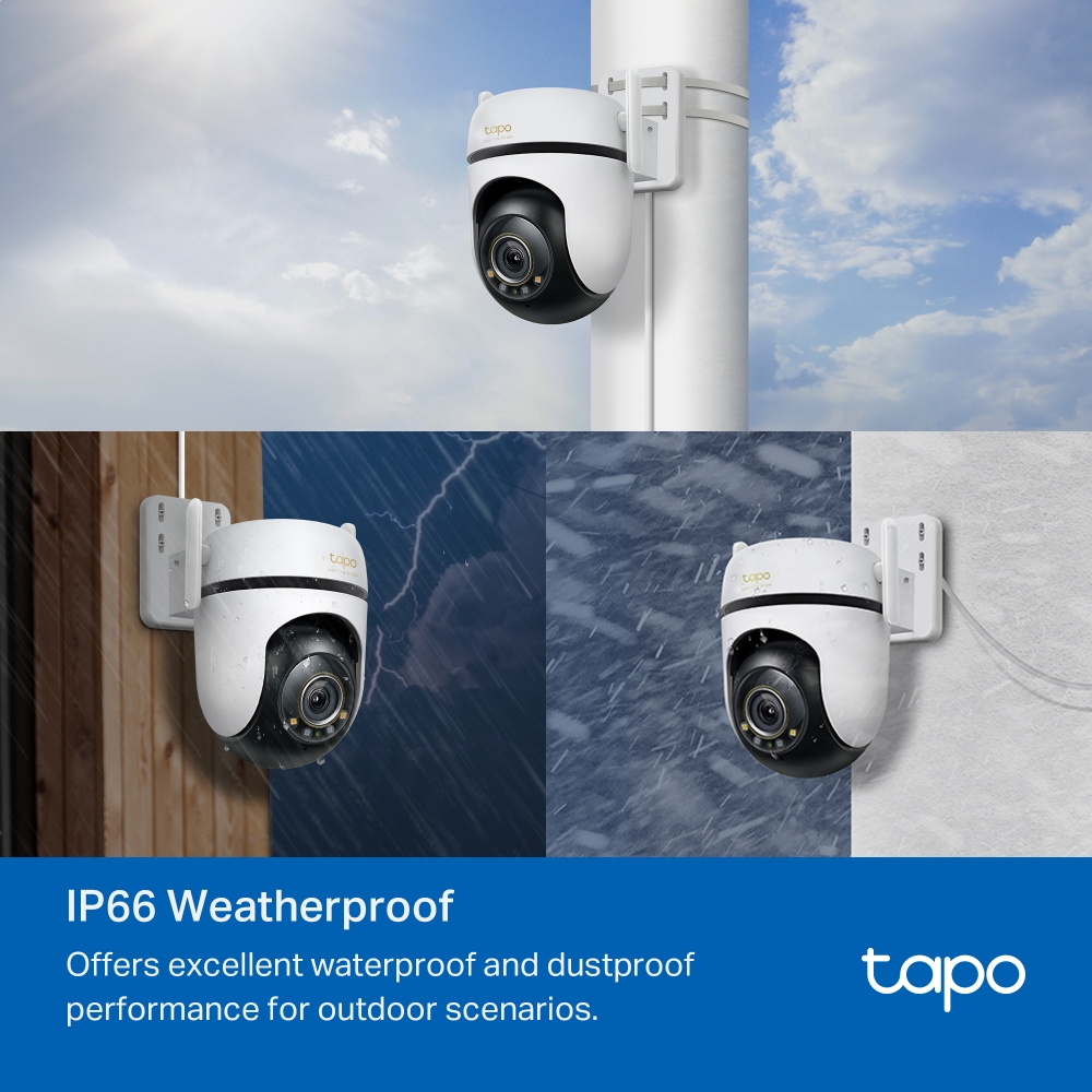 Tapo C530WS | Outdoor Pan/Tilt Security Wi-Fi Camera | TP-Link