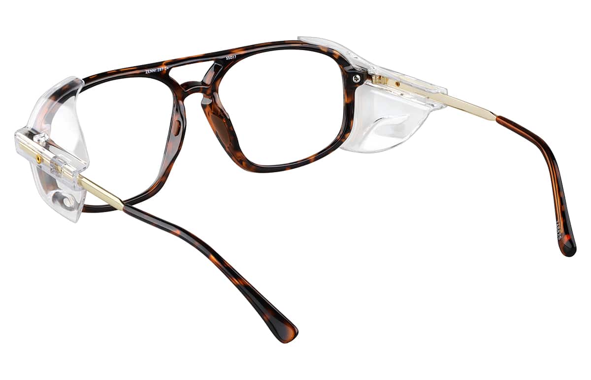 Tortoiseshell Z87.1 Safety Glasses #748425 | Zenni Optical
