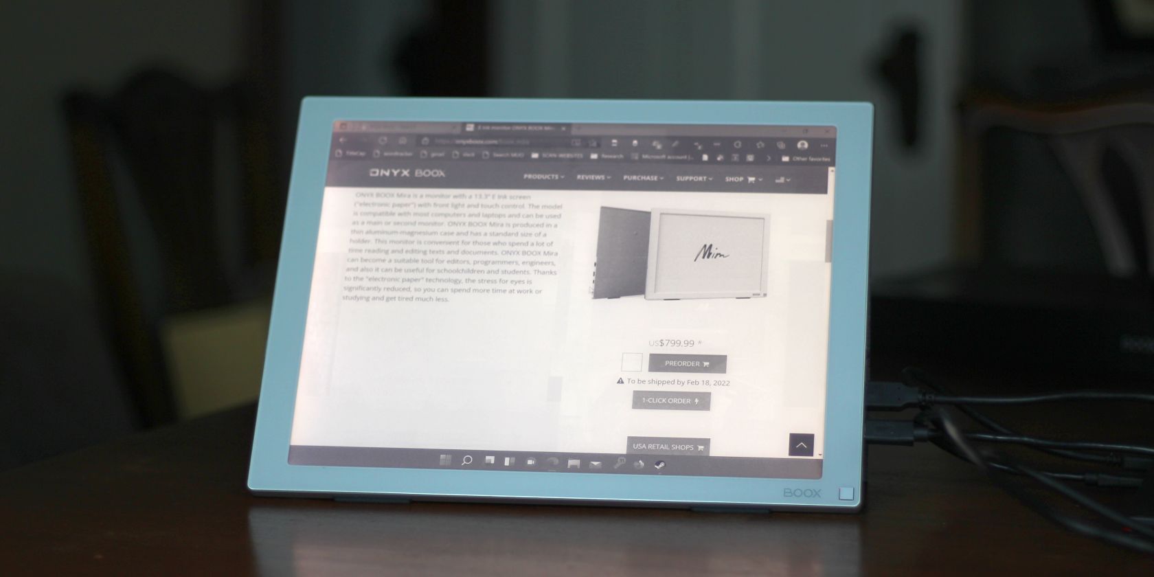 Onyx Boox Mira Review: Great E-Ink Monitor, but Who Is It For?
