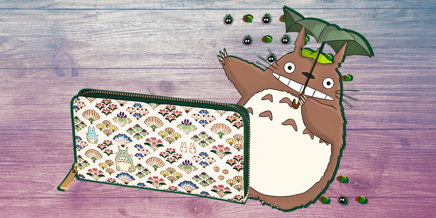 Studio Ghibli's My Neighbor Totoro Handcrafted Leather Wallet