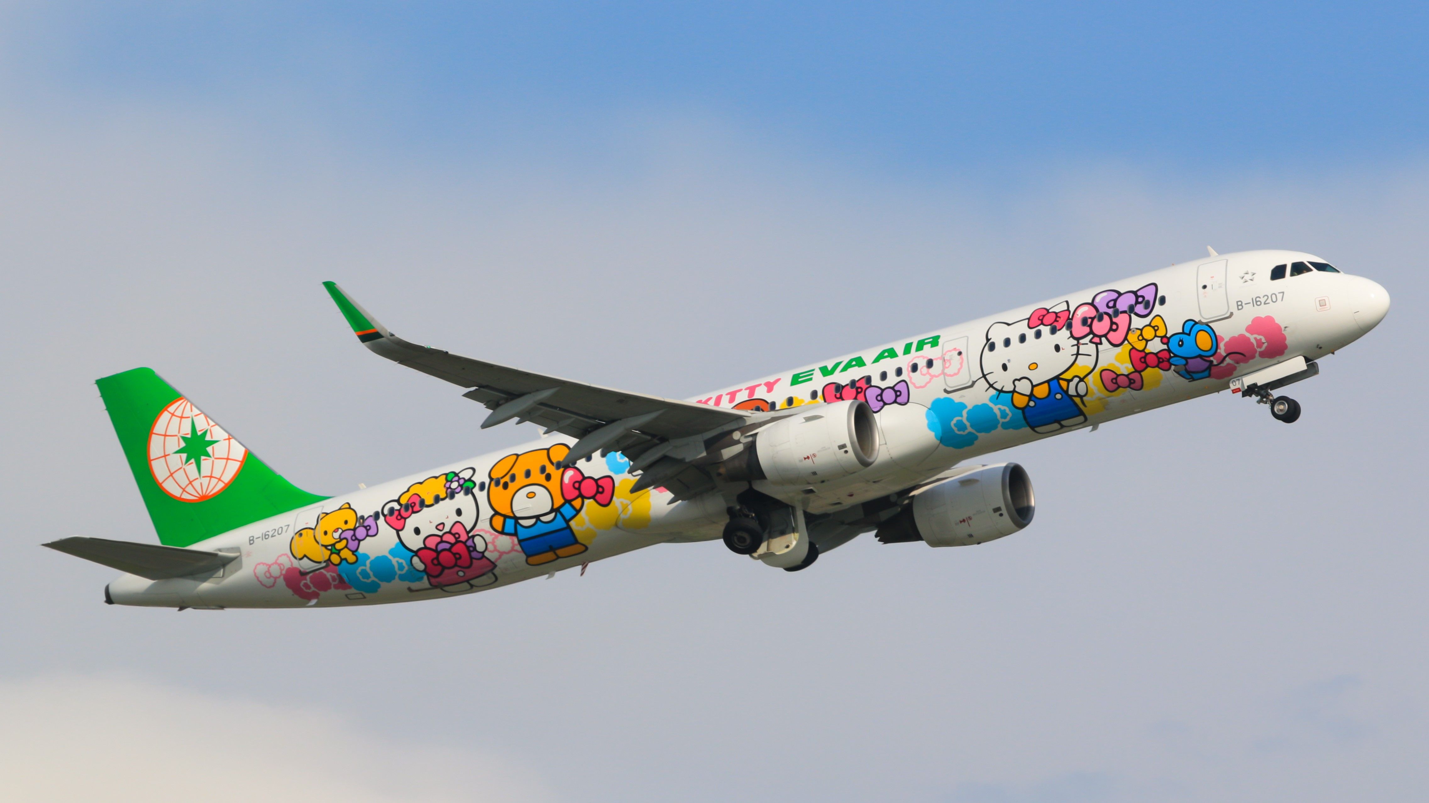 EVA AIR A321-200 エバー航空 ハローキティ Kitty NG NG Model Eva