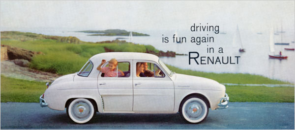 ミニカー BUBY art.1011 RENAULT DAUPHINE ミニカー BUBY art.1011