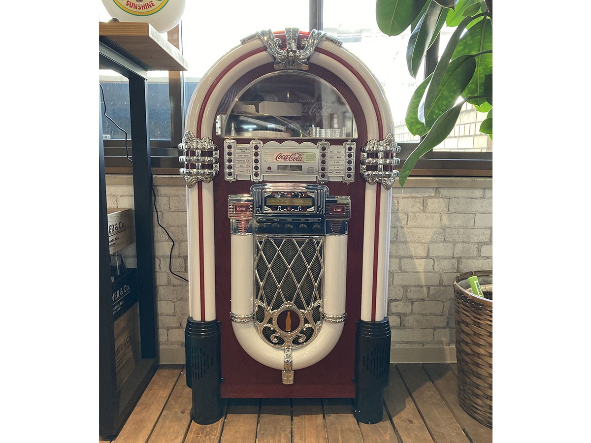 Coca-Cola レトロ CDプレーヤー ジュークボックスタイプ コカコーラ