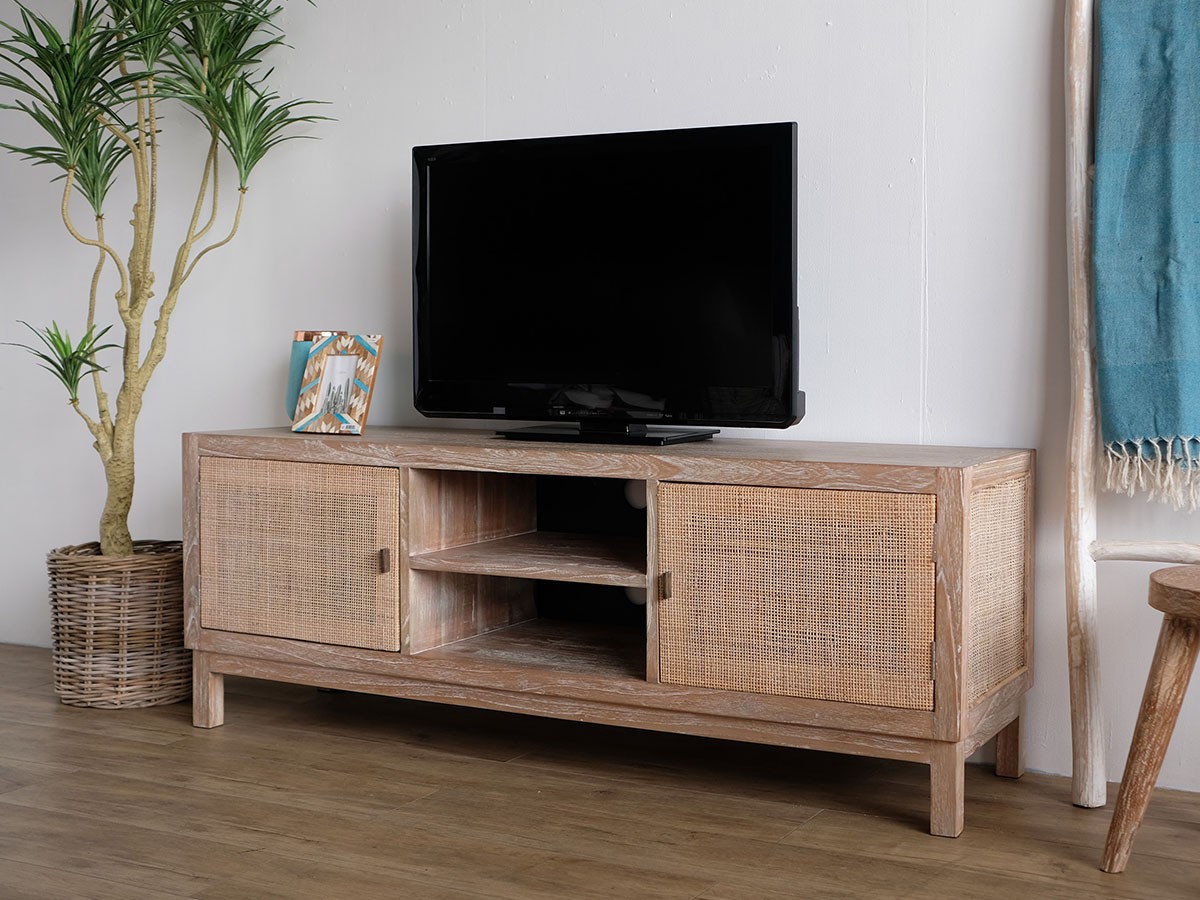 オシャレなアジアン家具!! ローボード テレビボード KAJA 木製