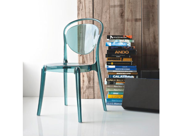 Calligaris』カリガリス イタリア製 透明クリアーチェア ポストモダン