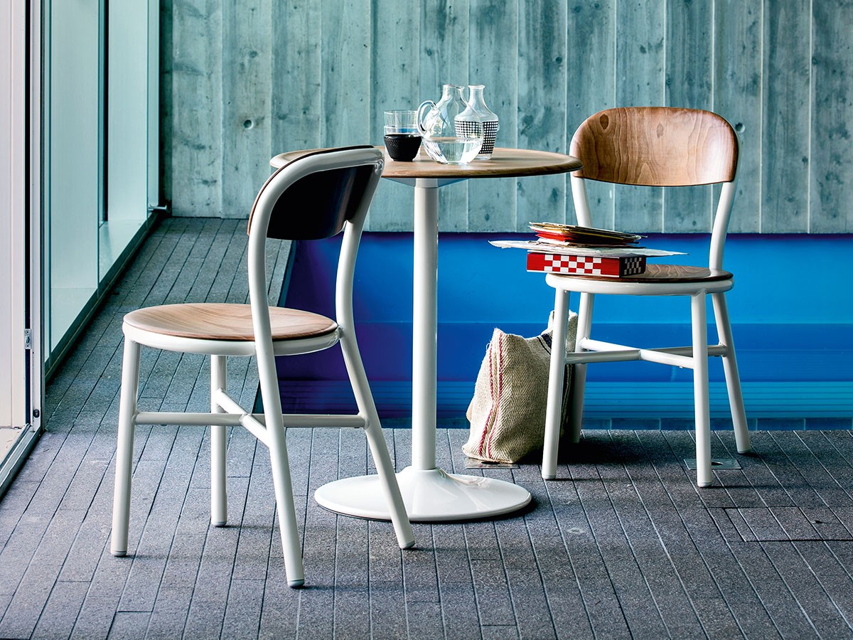 Magis PIPE CHAIR / マジス パイプ チェア アーム無（ウッド