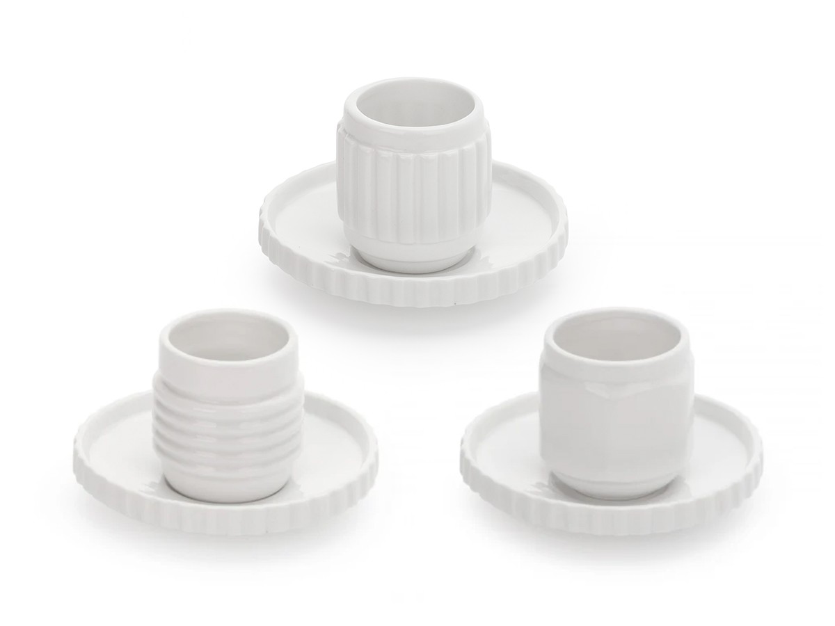 DIESEL LIVING with SELETTI MACHINE COLLECTION Coffee Set 3