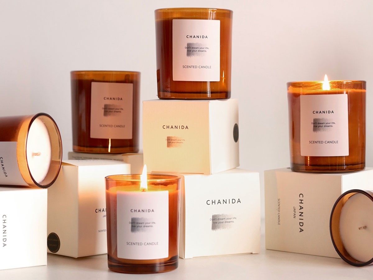 CHANIDA SCENTED CANDLE / チャニダ センティッドキャンドル 150g