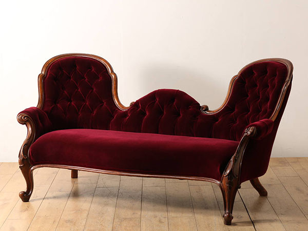 Lloyd's Antiques Real Antique Victorian Sofa / ロイズ