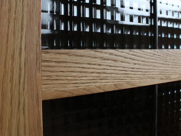 a.depeche cadeal slide glass cabinet low / アデペシュ カデル