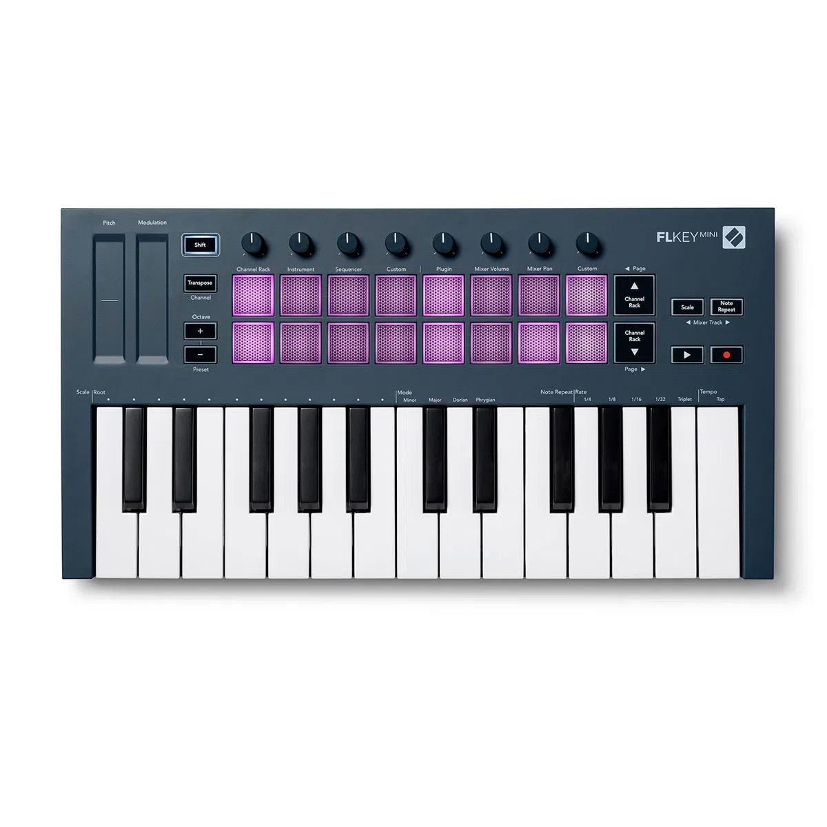 Novation FLKey MINI - Controlador compacto Midi para FL Studio