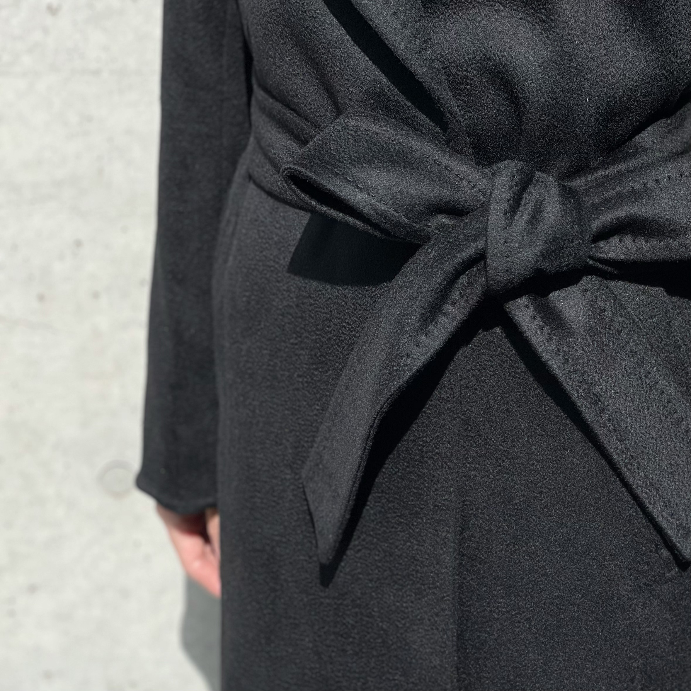 新作入荷情報〈カシミヤベルテッドロングコート〉 | m-i-d | M-PREMIER