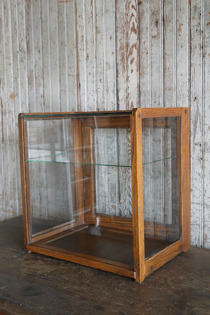 アンティーク ウッド×ガラス ショーケース - STAGE ANTIQUE