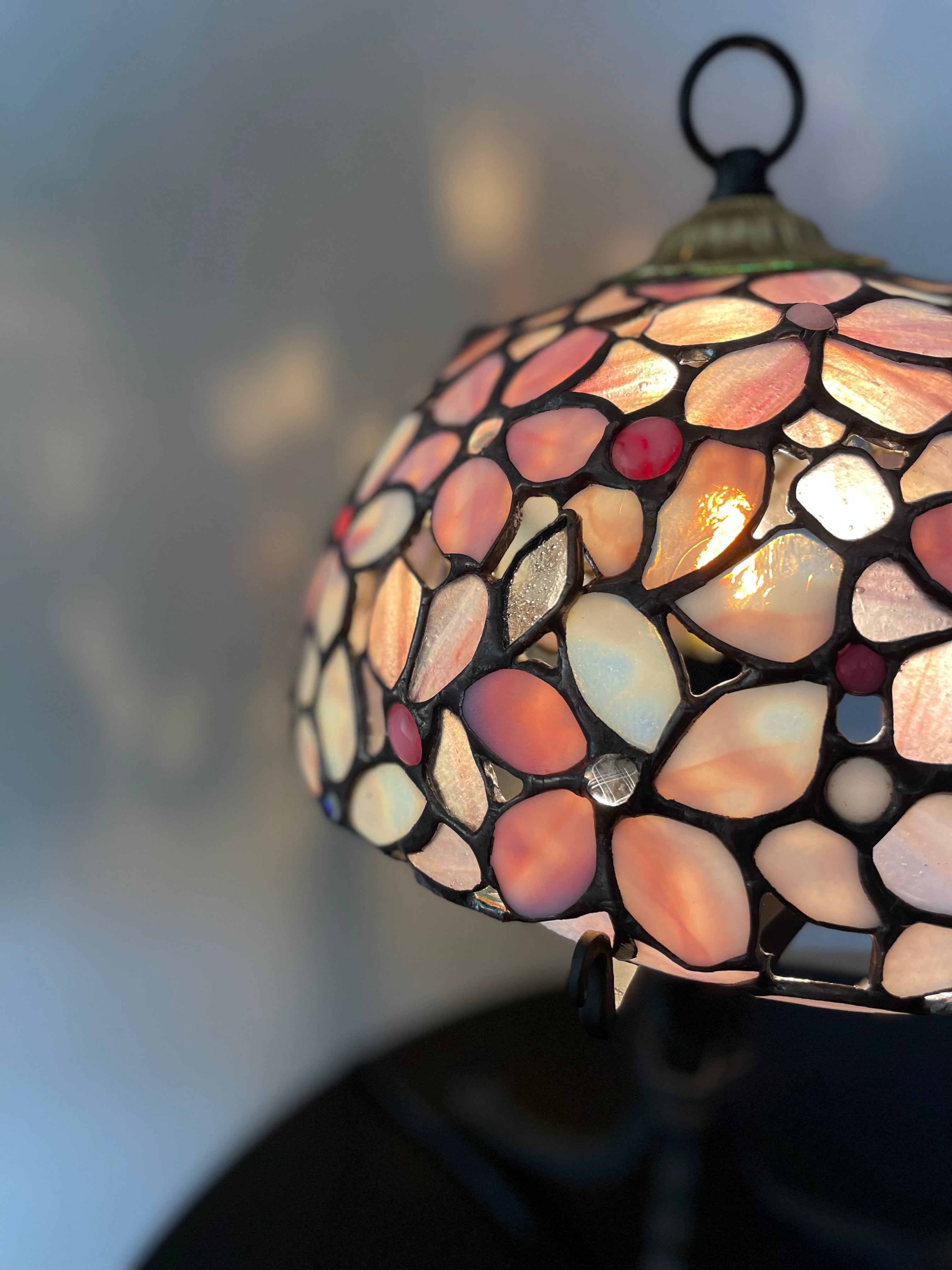 ステンドグラス ランプ 桜