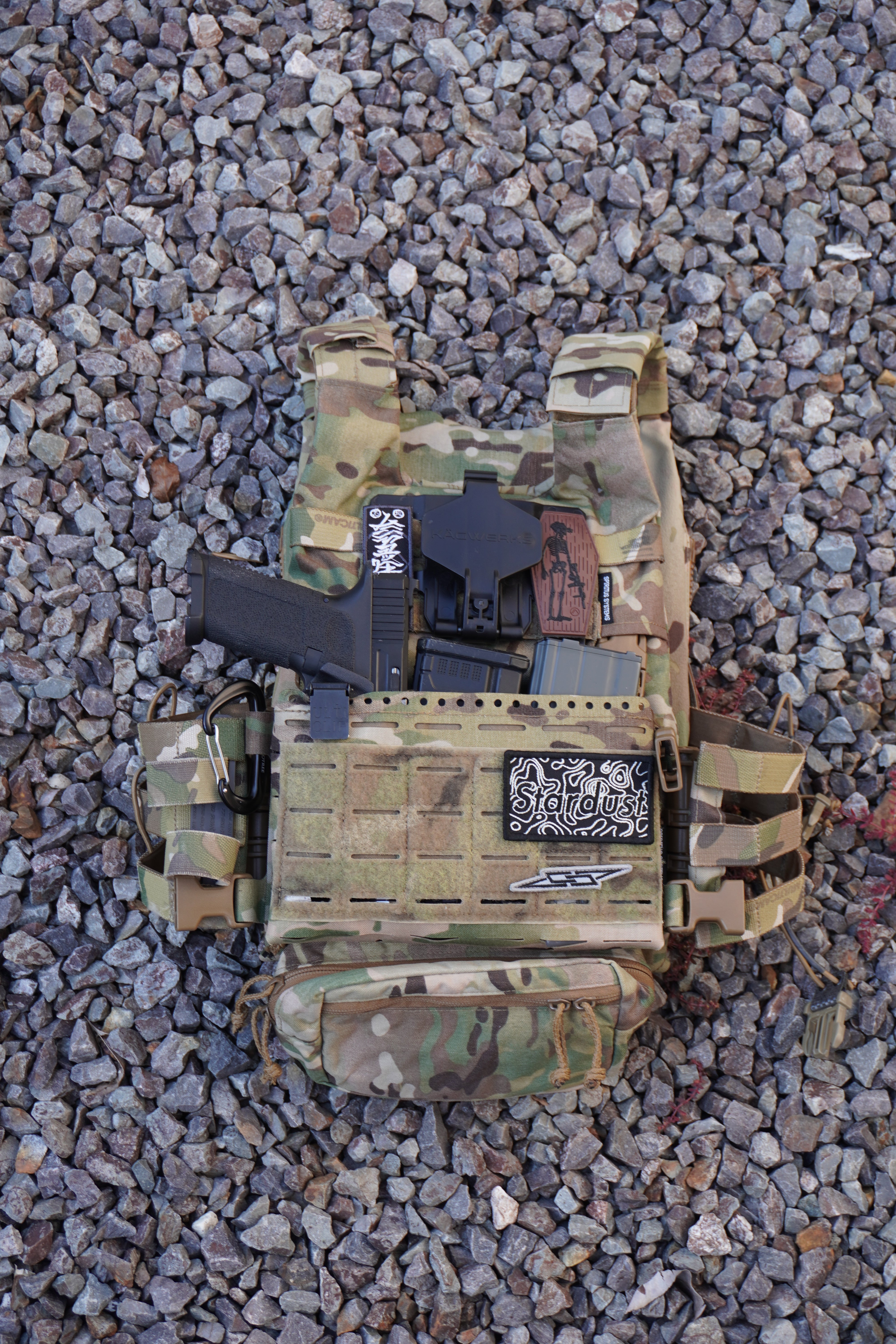 STARDUST-GEAR glock 用ホルスター マルチカム STARDUST-GEAR glock 用