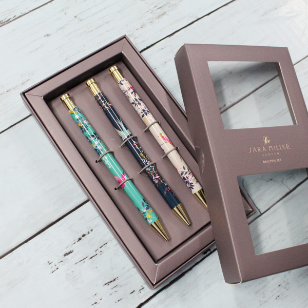 ボールペン sara miller サラミラー ボールペン 3本セット ギフト
