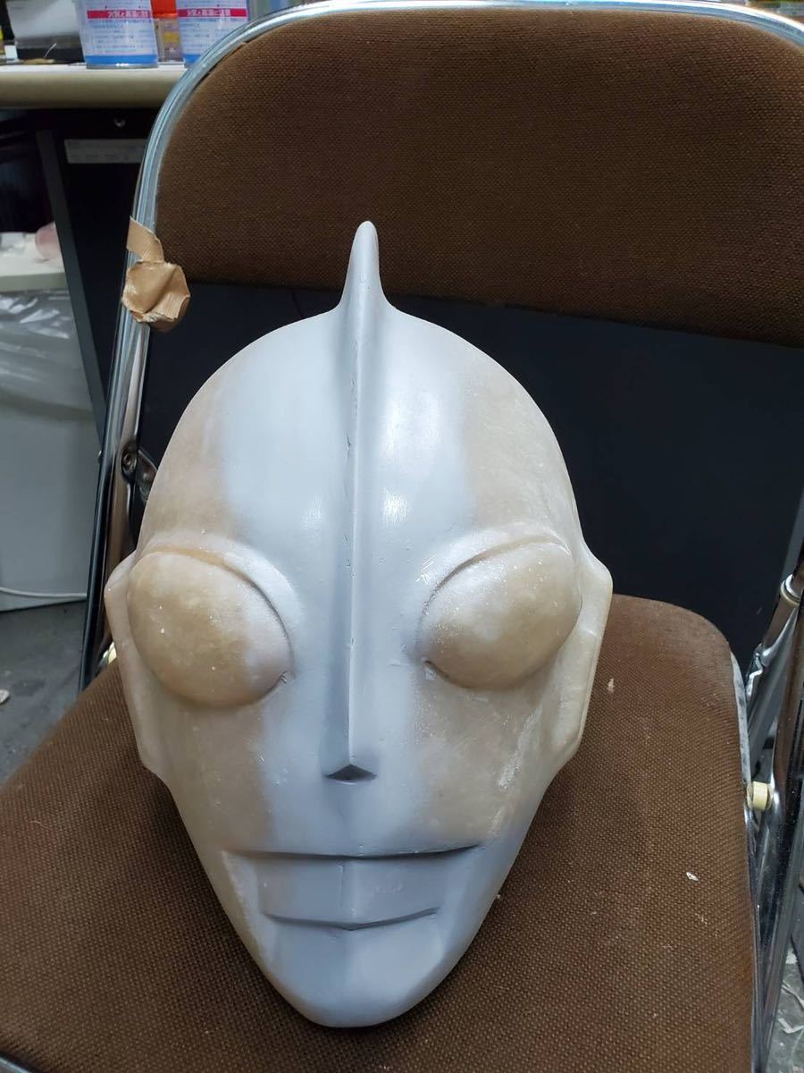 1/1 ウルトラマン マスク レプリカ FRP ソフビ Bタイプ Cタイプ 未組立