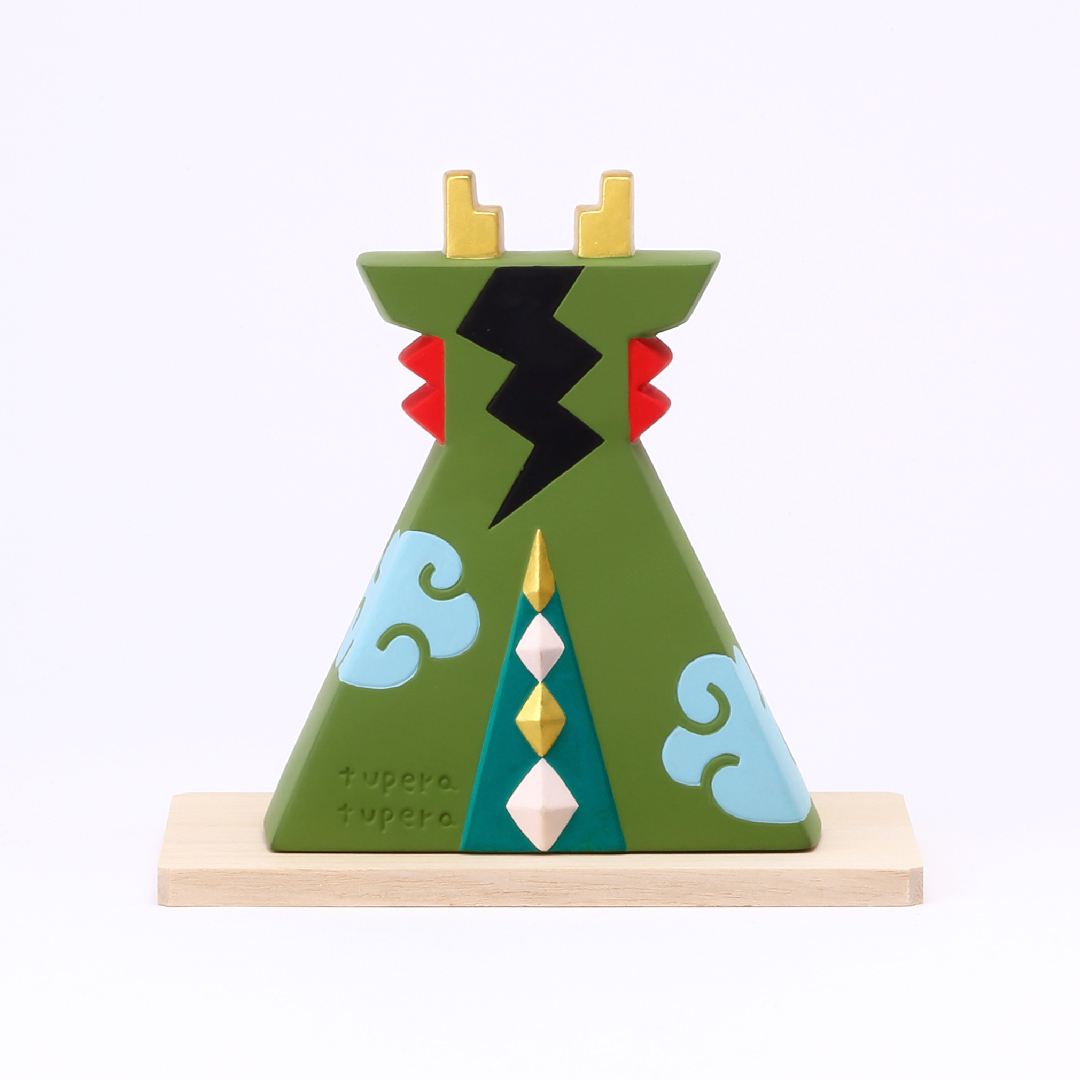 ツペラツペラ限定版 蛇の彫刻 干支 tupera tupera × 中外陶園「十二支