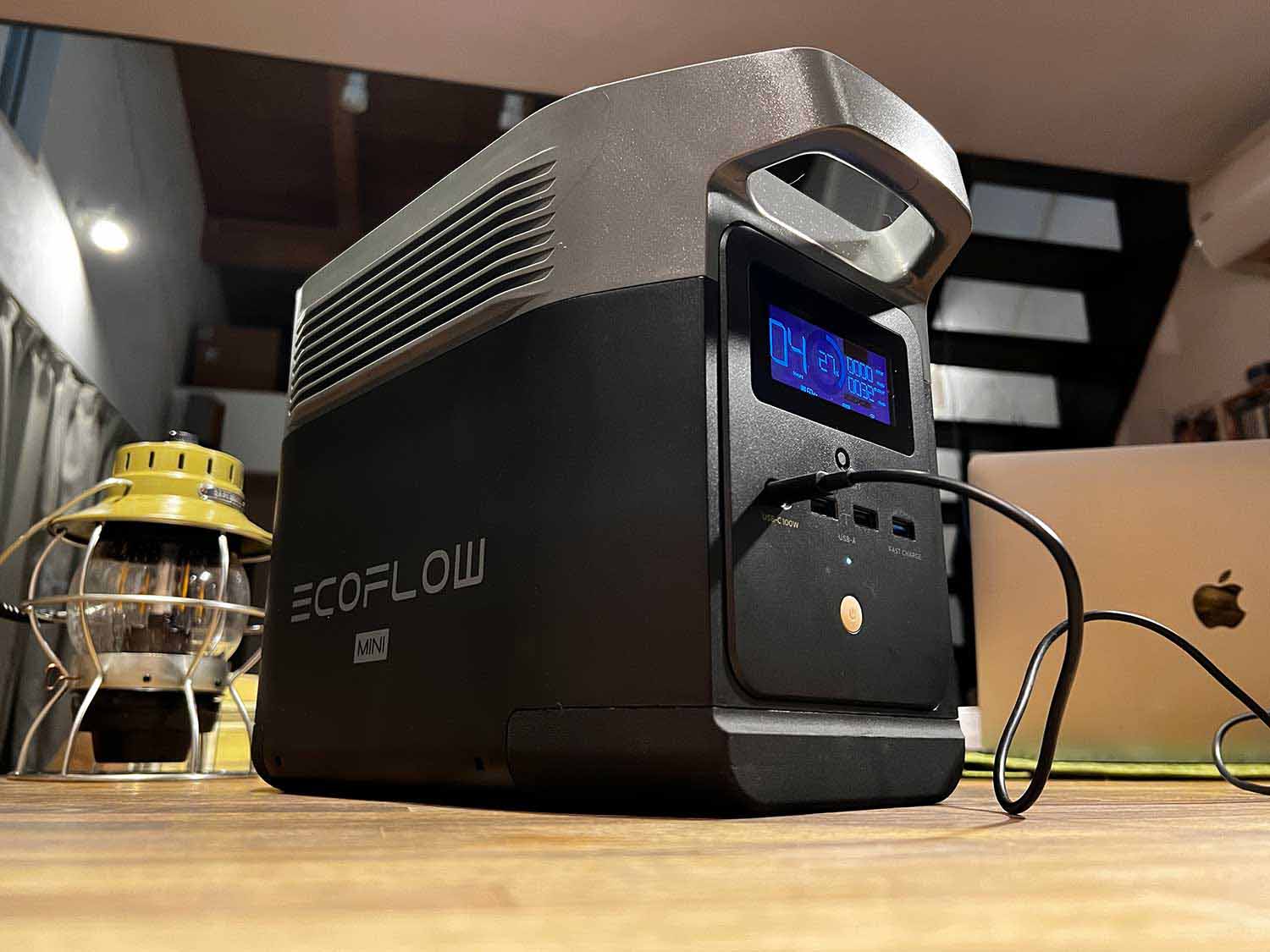 ポータブル電源・レビュー】EcoFlow DELTA mini〜コレ一台であらゆる