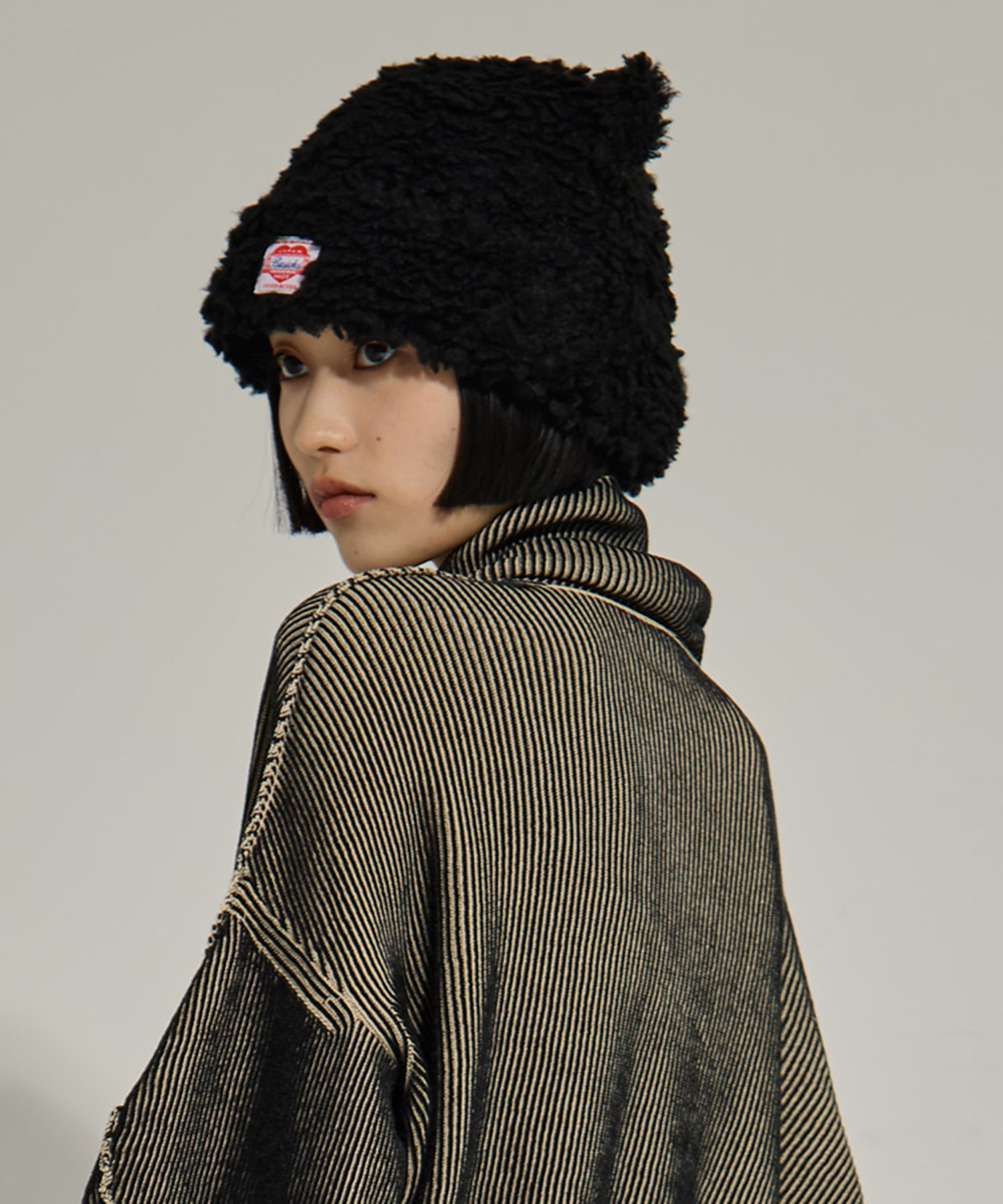 Bear Beanie(S BLACK): BASICKS: WOMENS｜ STUDIOUS ONLINE公式通販サイト