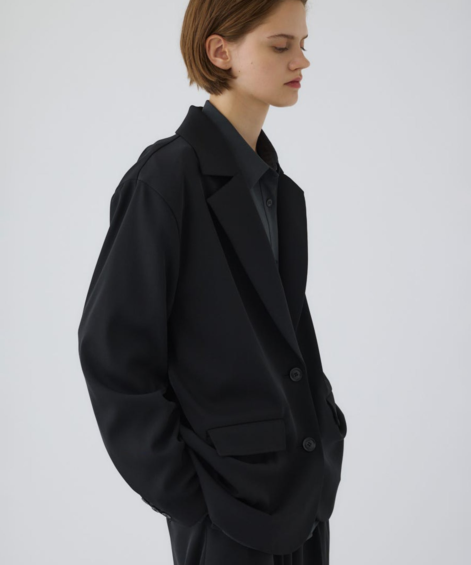 Trench detail 2way JK(36 BLACK): RIM.ARK: WOMENS｜ STUDIOUS ONLINE