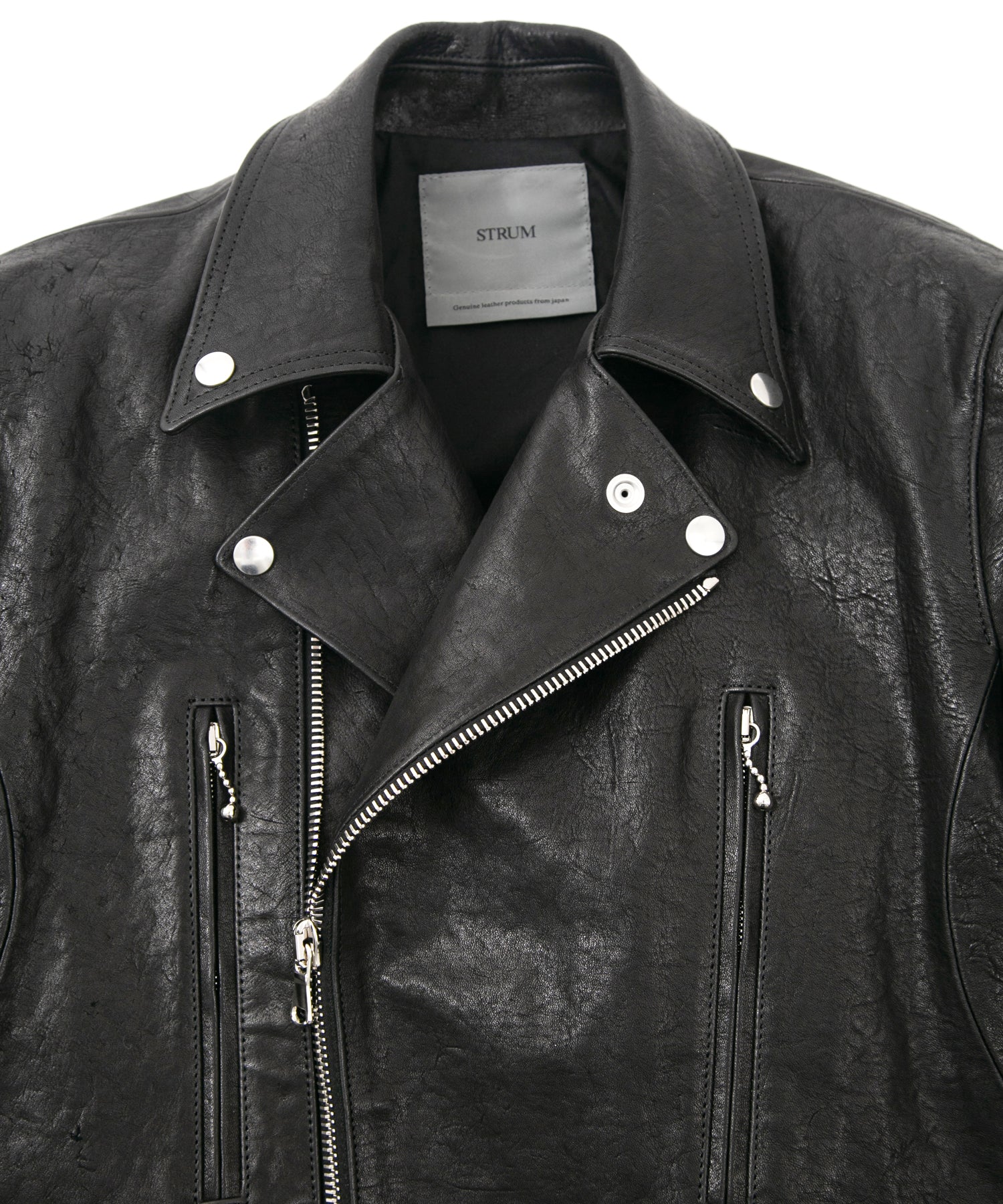 フルタンニン ピット鞣し シュリンク ホースハイド LIST ダブル