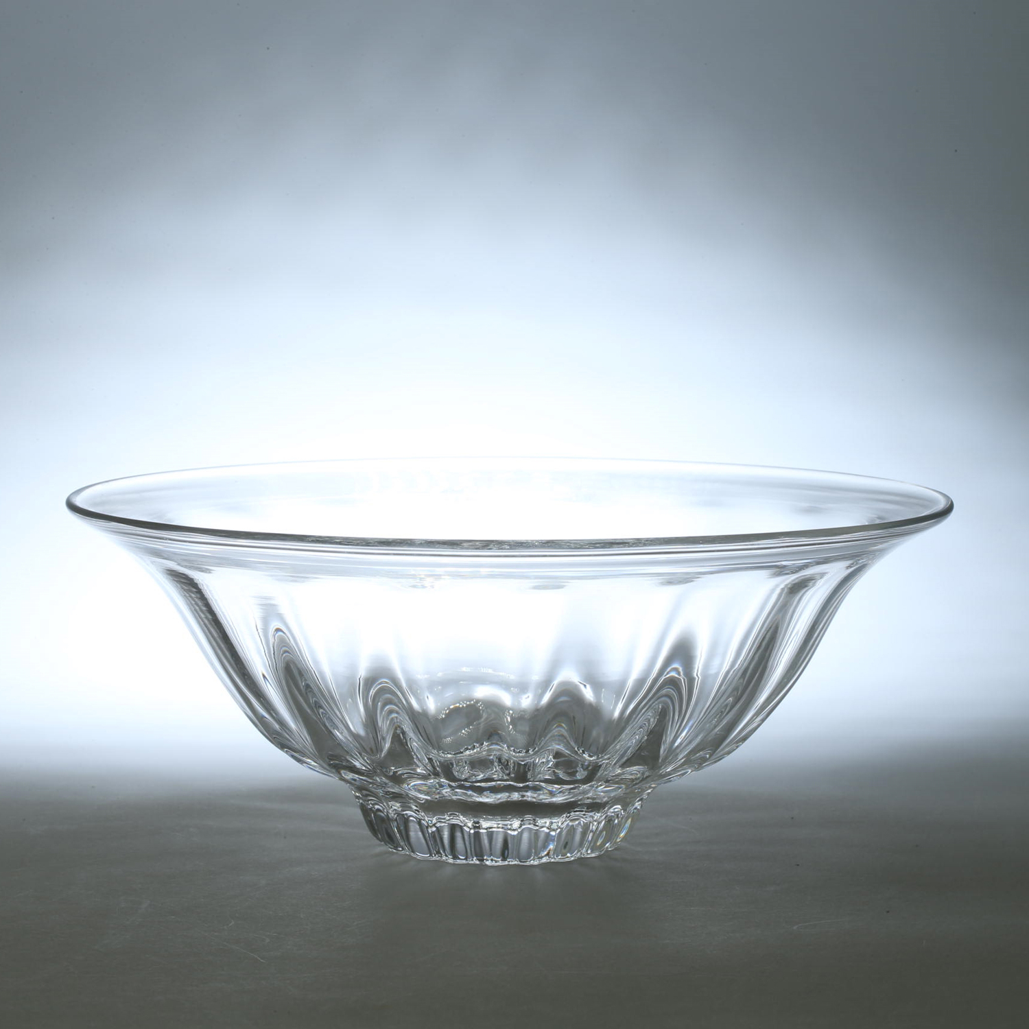 ヒロイグラススタジオ/モール鉢 クリア -何を盛りつけても美しく決まる