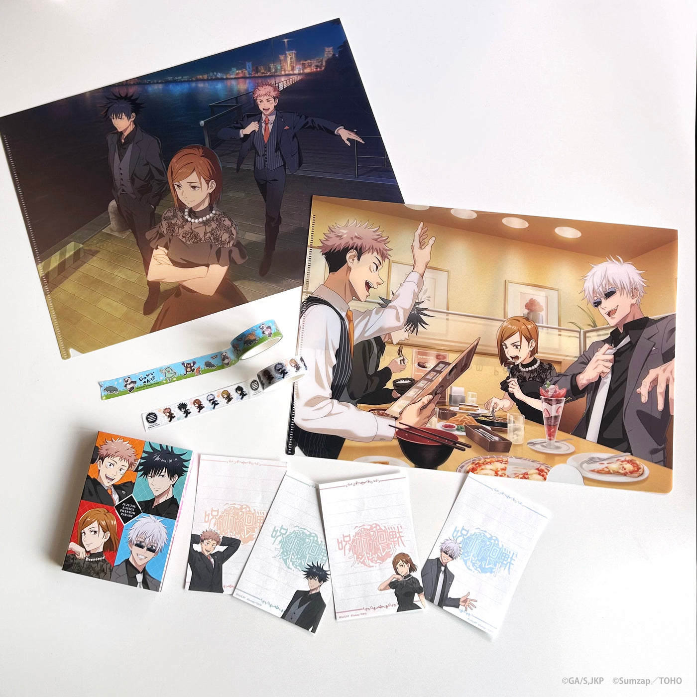 GLAY TERU 直筆サイン入りクリアファイル 1番クジ景品3点セット GLAY