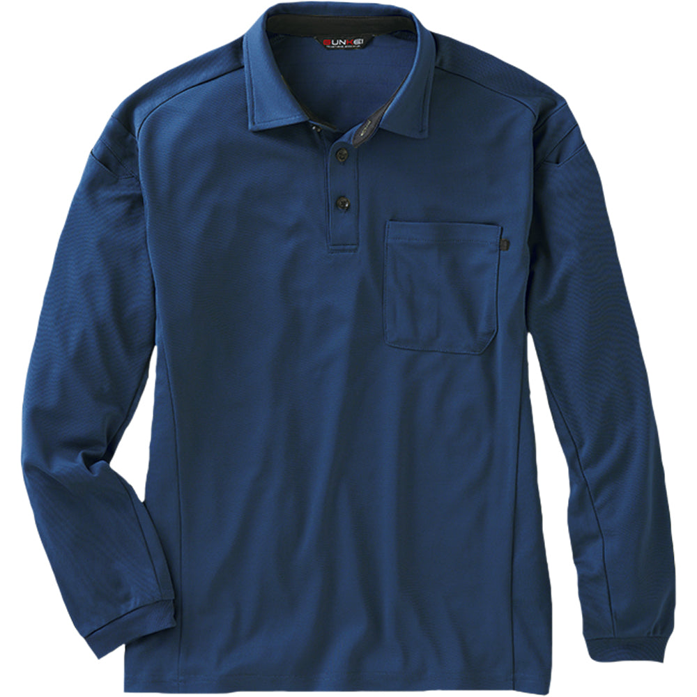 エコ長袖制電ポロシャツ】 GUNKEI JIS-T8118適合商品 機能派ウェア