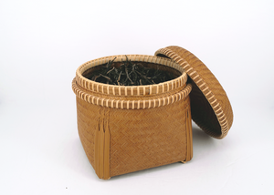Bamboo Hand-woven Box Small 竹编小号帽盒– Sunzen Art Gallery