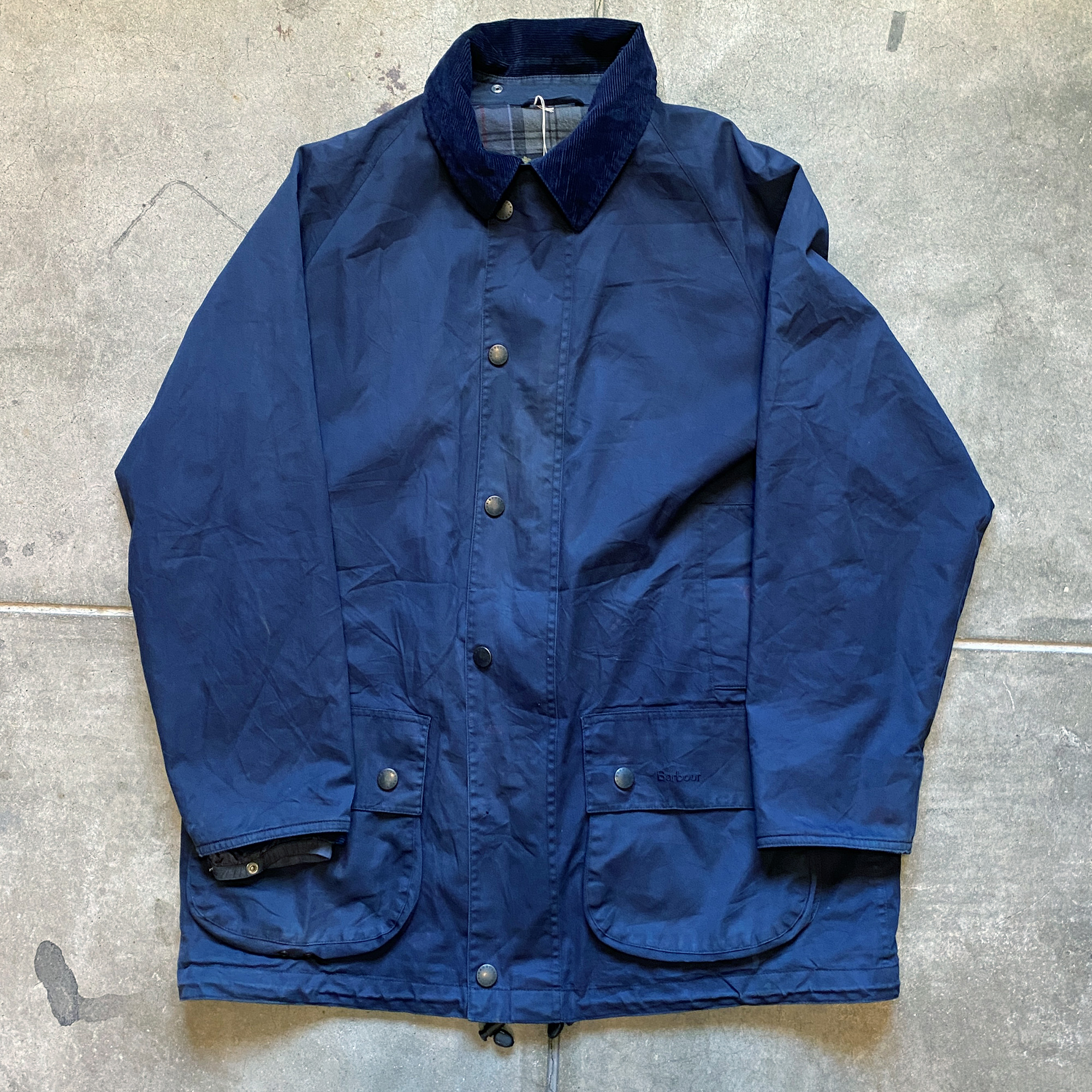 Babour border 36 バブアー ボーダー ネイビー Barbour バブアー