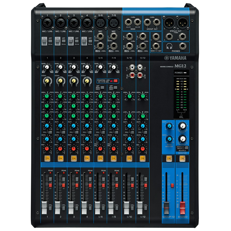 YAMAHA MG12XU アナログミキサー コンデンサーマイク付き YAMAHA