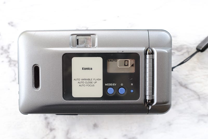 フィルムカメラ KONICA BiG mini BM-310Z F1205-315-23v p KONICA BiG