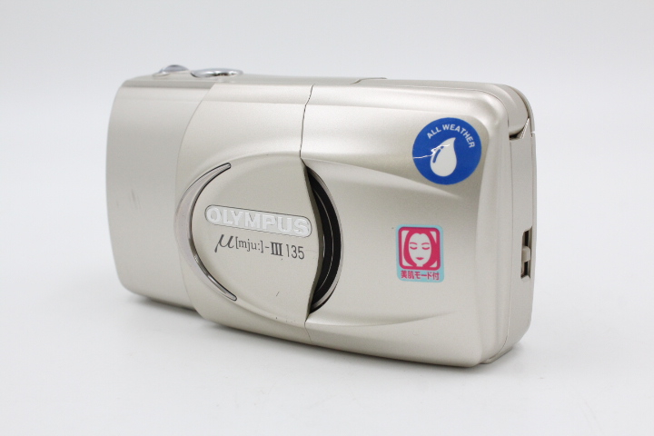 OLYMPUS μ[mju:]-III 135 シルバー Olympus MJU III 135 | 35mm Film