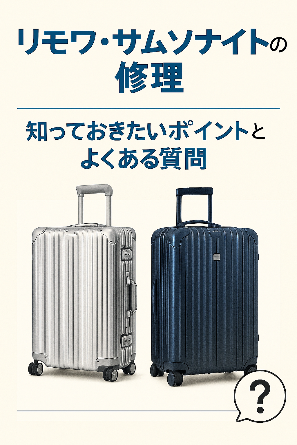 リモワ トパーズ（RIMOWA TOPAS)キャスター交換｜年代別モデル解説と