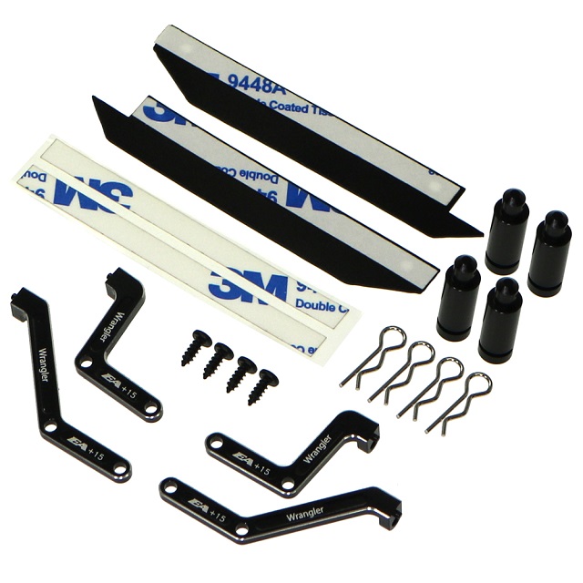 LoopUp 4個セット+パーツ 51-86-01 OVER RACING バックステップ 4