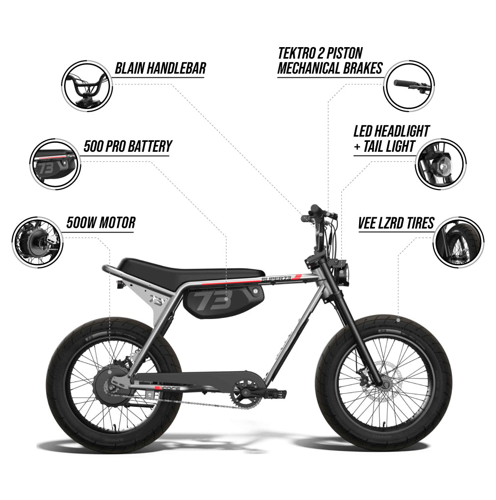 SUPER73系 Y12025最新品500W SUPER73-ZX | Comfortable Commuter