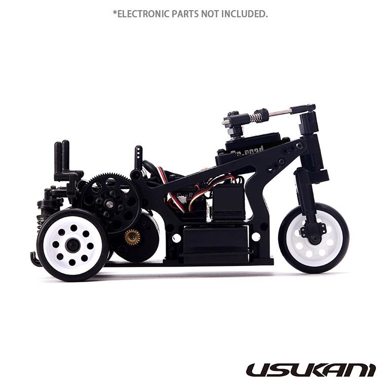D3T 1-8 RC EP DRIFT TRICYCLE CHASSIS KIT [Usukani] - US-88201