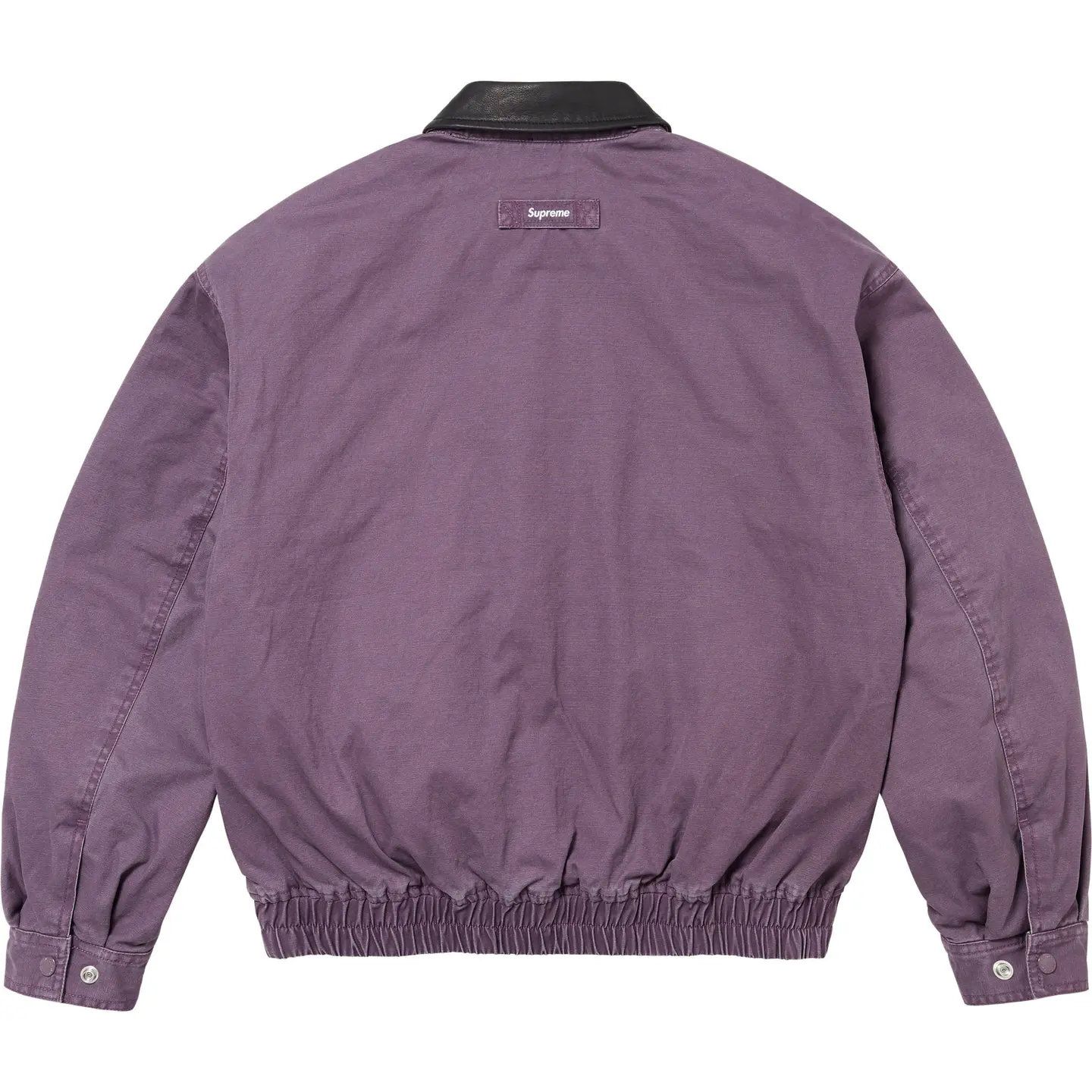 Leather Collar Utility Jacket | Supreme 24fw