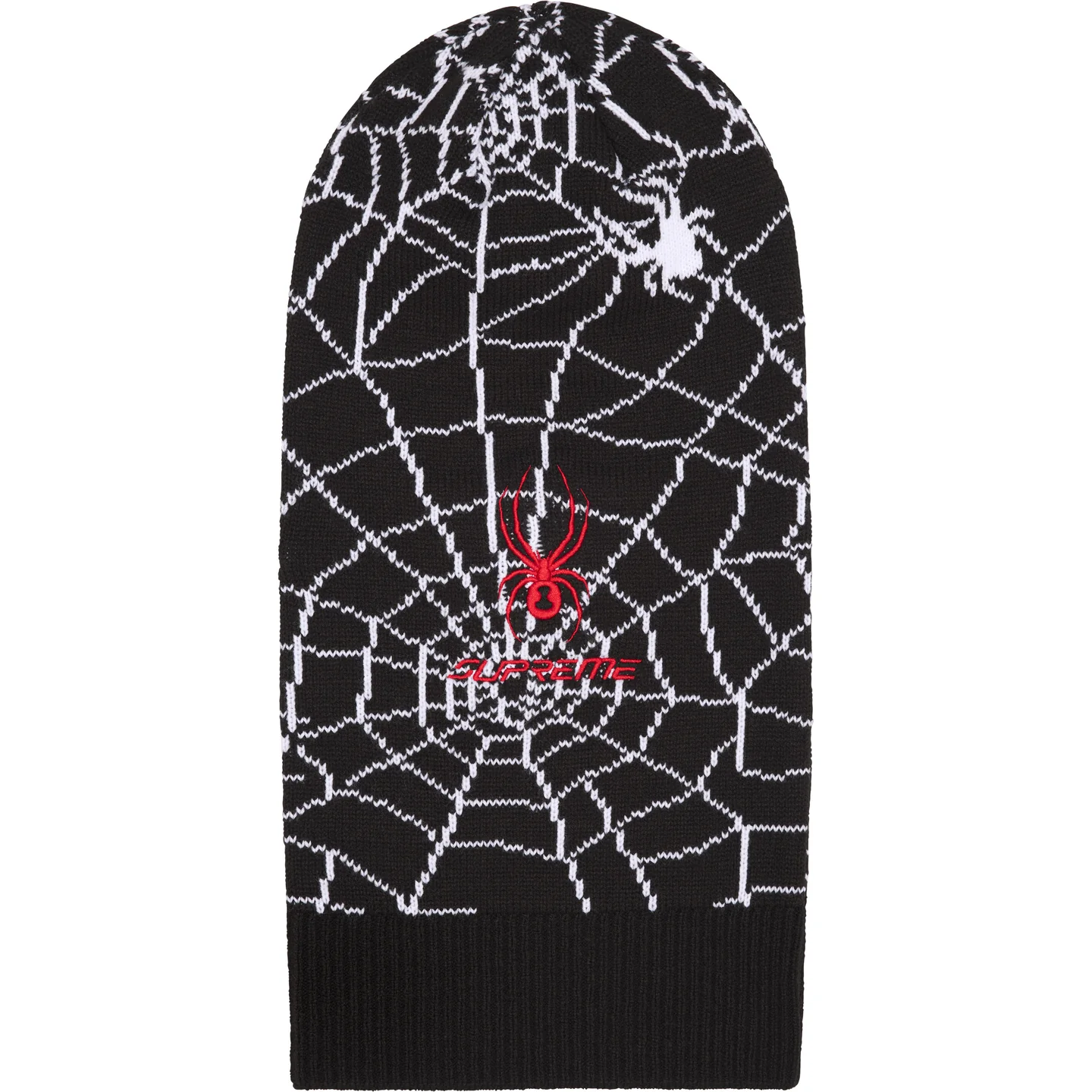 シュプリーム ソックス 靴下Supreme スパイダーグラフィ 24fw 黒/赤