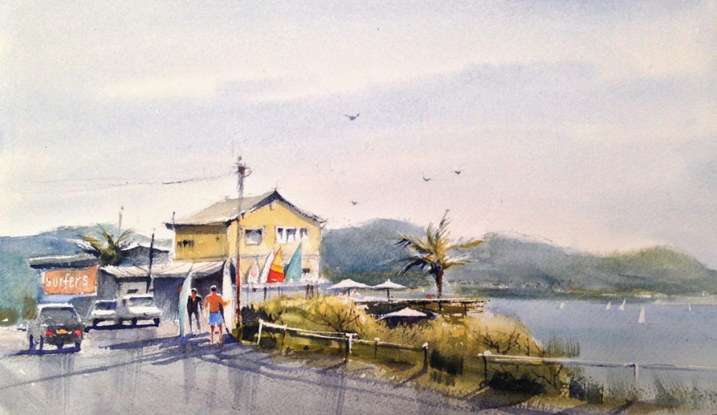 workshop] 水彩画を学ぼう - surfers ZUSHI