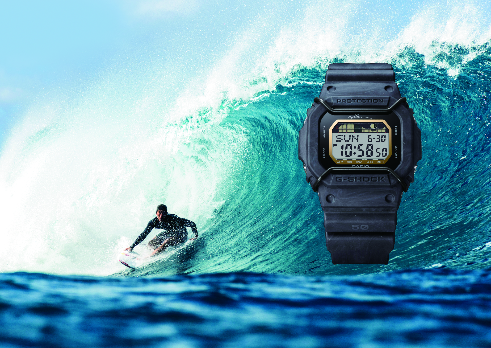 五十嵐カノアのシグネチャー